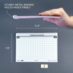 Queensell extra-large score pad keeps scores visible during long sessions