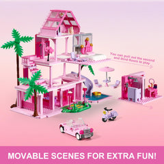 QUENTINAG Dream Girls House pull-out floors enable quick reconfiguration.