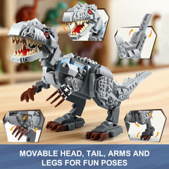 QUENTINAG Indominus Rex with detailed sculpting for shelf display.