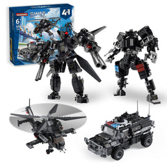 QUENTINAG SWAT police truck transform enables action-packed imaginative play.