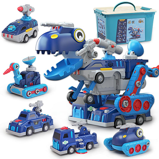 QUERCITRON Take Apart Vehicle parts shown for imaginative play and fine motor practice