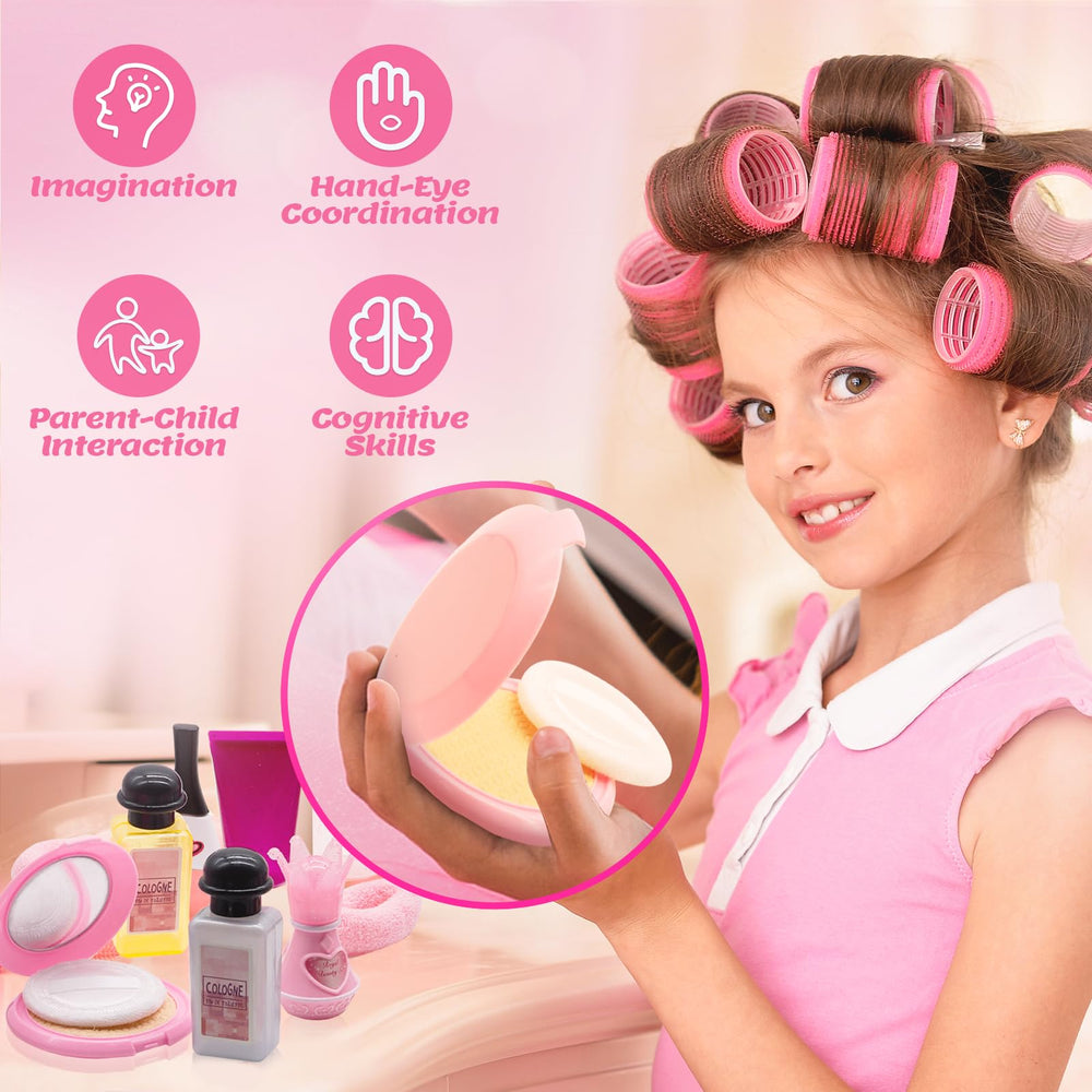 Quhealro curling iron encourages creative makeovers in safe, imaginative sets