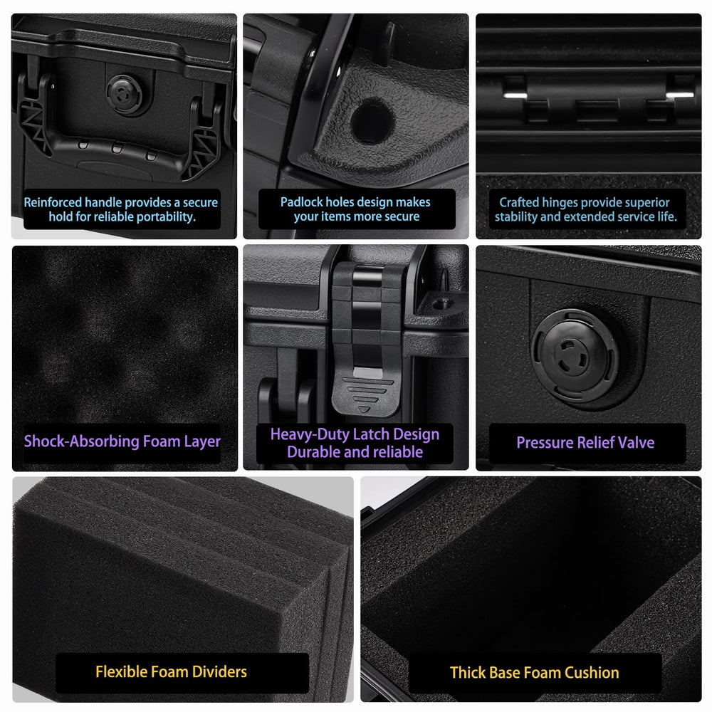 QINGUANG secure design with dual side locks to add padlocks.