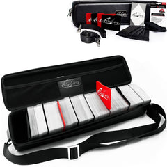 Quiver Time Black Quiver Card Carrying Case front view high capacity storage