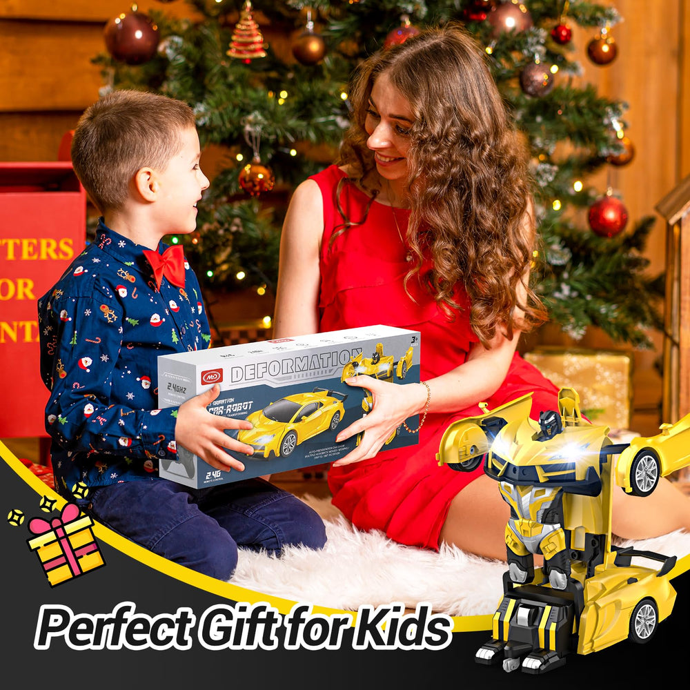 Qumcou Transform RC car batteries note reminds about non-included power