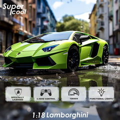 QUN FENG Lamborghini Aventador side view captures aerodynamic silhouette for race vibes