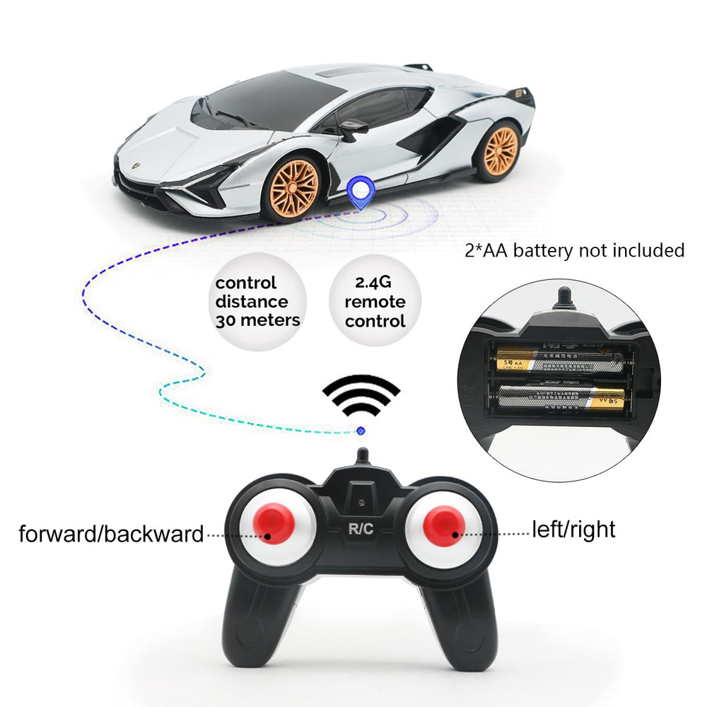 QUN XING Lamborghini Sian packaging, gift-ready presentation for birthdays.