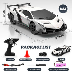 QUN XING Veneno 4WD chassis for stable handling.