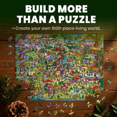QUOKKA 1000-piece puzzle close-up reveals 223 hidden secrets and details.