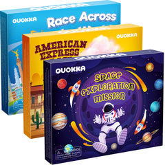 QUOKKA 3X Set family game night packaging hints at group play up to six.