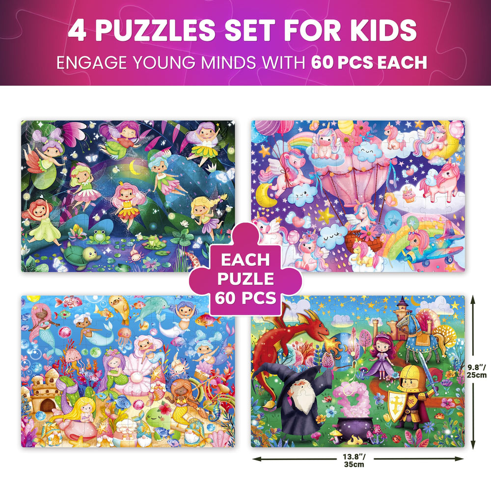 QUOKKA fairy-tale hero glow puzzle: unique pieces spark new discoveries.