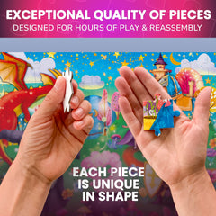 QUOKKA night-view glow puzzle: glow-in-the-dark layer reveals magic after lights out.