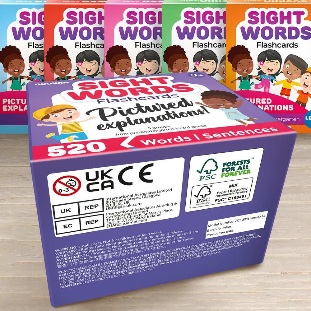 QUOKKA engaging flash cards for classroom and home learning activities.