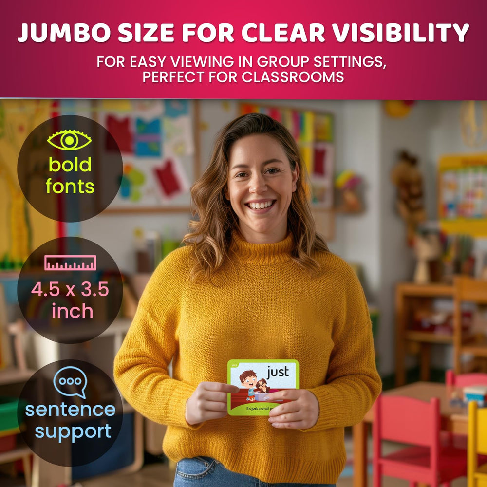 QUOKKA Level 2 cards build vocabulary with context and example sentences.