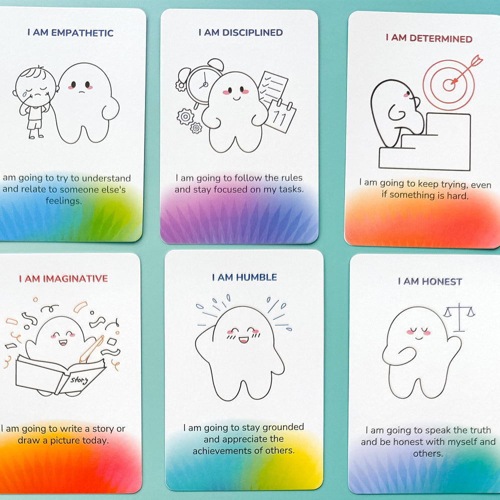 Quokka Affirmation Cards—teens mindfulness prompts for better focus.