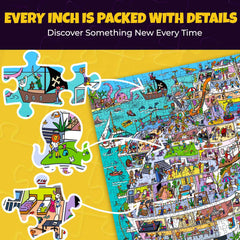 QUOKKA animal-scene cruise ship detail, lively characters spark storytelling while puzzling.