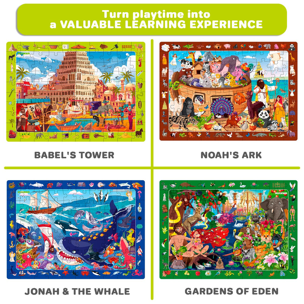 QUOKKA Bright colors puzzle 60pc engages kids in color-led exploration.