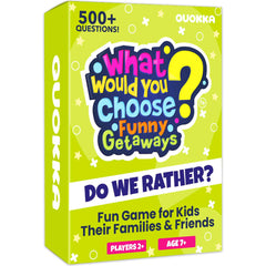 QUOKKA Card Game travel scenarios pack sparks family road-trip laughter and conversations.