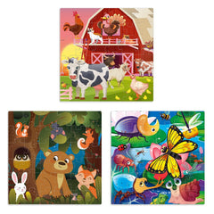 QUOKKA puzzle book's bright illustrations spark curiosity on the move.