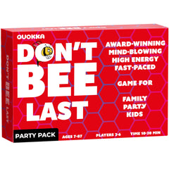 QUOKKA Don't Bee Last in action, fast-paced family-friendly card game.