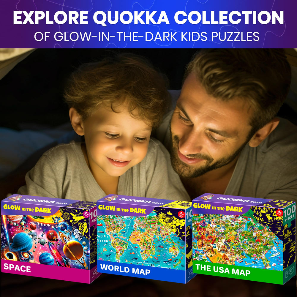 QUOKKA floor puzzle invites family time and collaborative problem solving