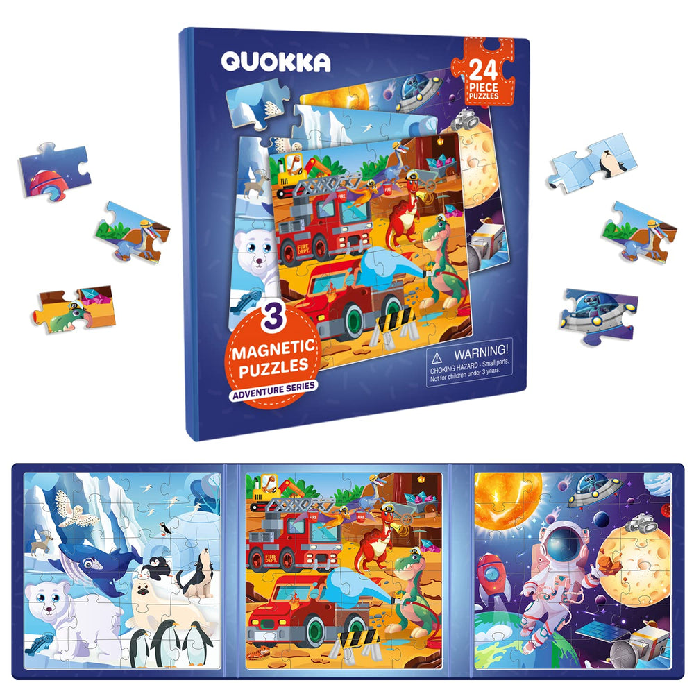 QUOKKA gift for toddlers ages 3-5 with cheerful imagery and engaging play