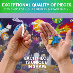 QUOKKA glow-night puzzle shows a glow-in-the-dark effect for magical evenings.