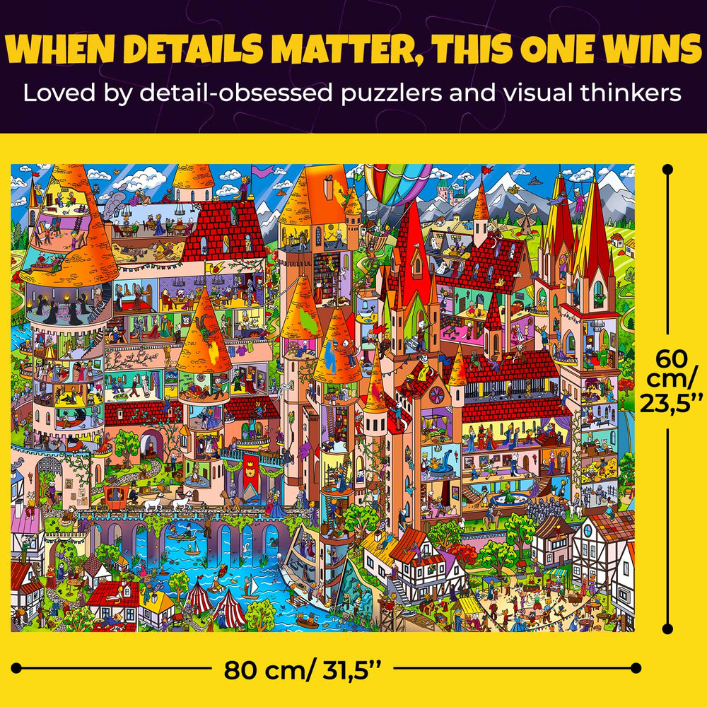 Envelopes reveal extra tasks to extend your puzzling adventure and delight.