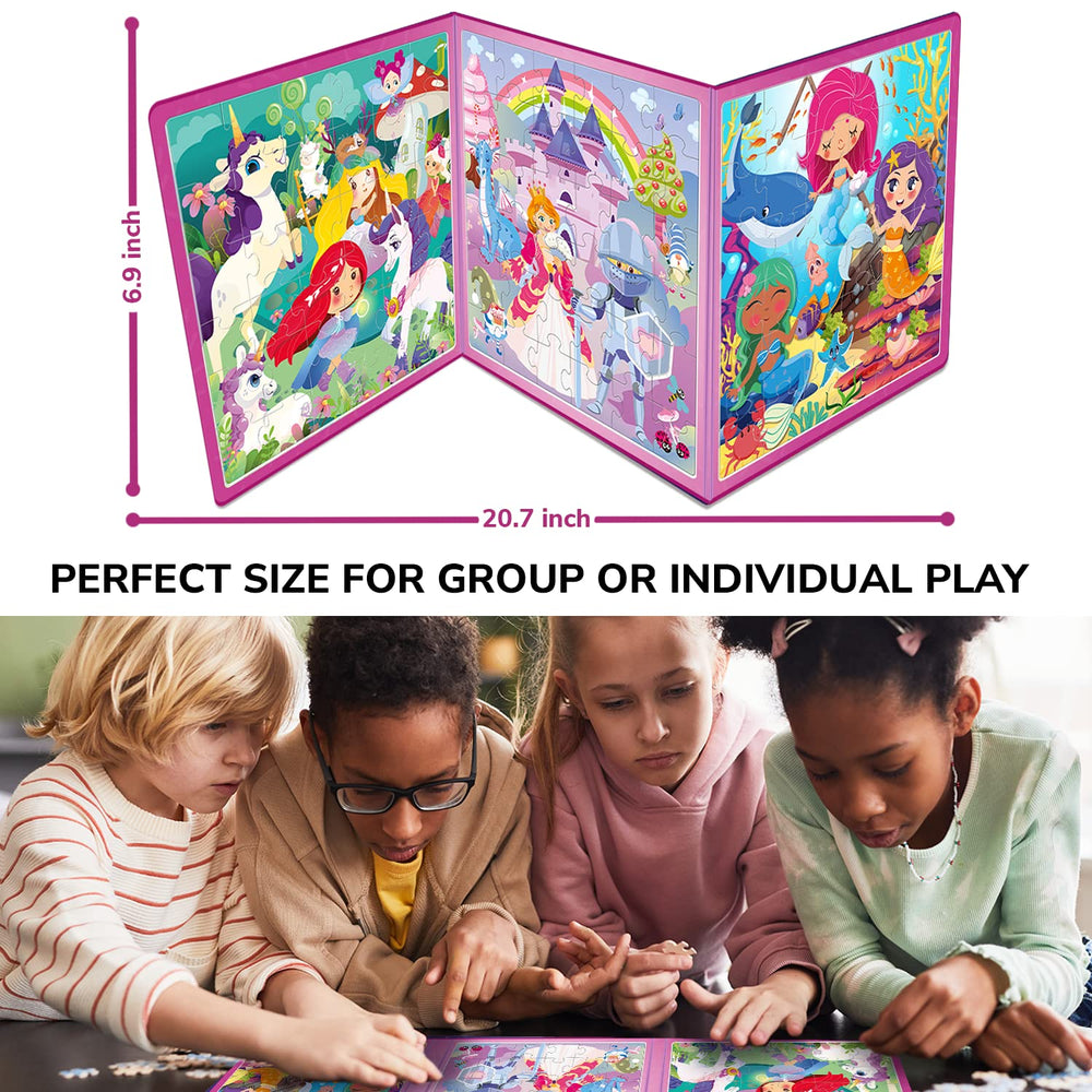 QUOKKA magnet puzzles with mermaid theme for imaginative travel activity