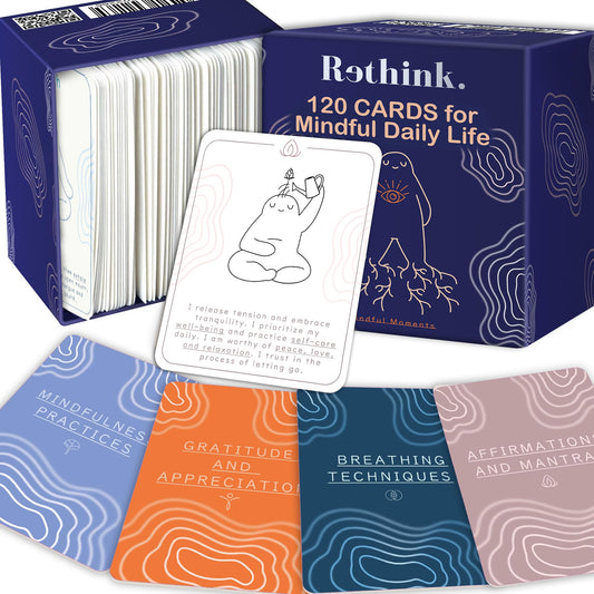 QUOKKA Meditation Cards pack shot for daily mindfulness and stress relief.