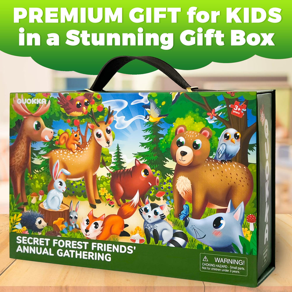 QUOKKA premium gift box showing leather-style handle and magnetic closure for gifting