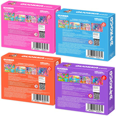 QUOKKA quiet time image invites family bonding through shared puzzles.