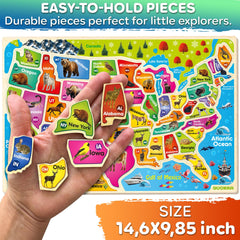 QUOKKA Puzzles animal and landmark illustrations spark curiosity during playtime.