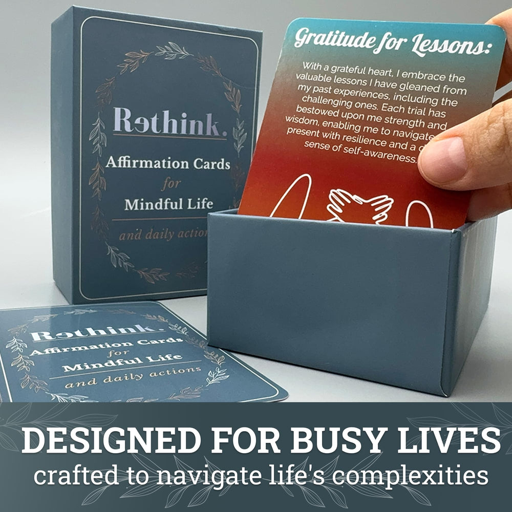QUOKKA Rethink95 box open reveals inner card layout for routine.