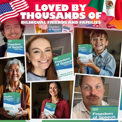 QUOKKA bilingual cards support Spanish and English play at home.