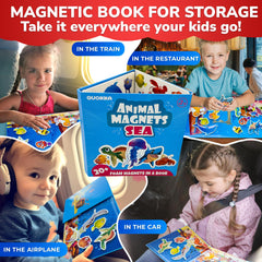 QUOKKA Travel Magnetic Puzzles makes a delightful screen-free gift for toddlers.