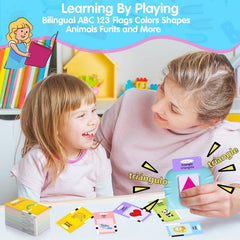 QuTZ no-screen educational toy promotes hands-on literacy without screens.