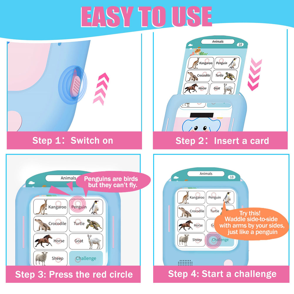 QuTZ game card panel shows activities like odd one out and comparisons