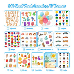 QuTZ ABC Talking Flash Cards in use for speech therapy practice