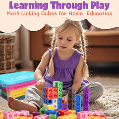 QUYSK counting blocks for kindergarten support counting and spatial skills.