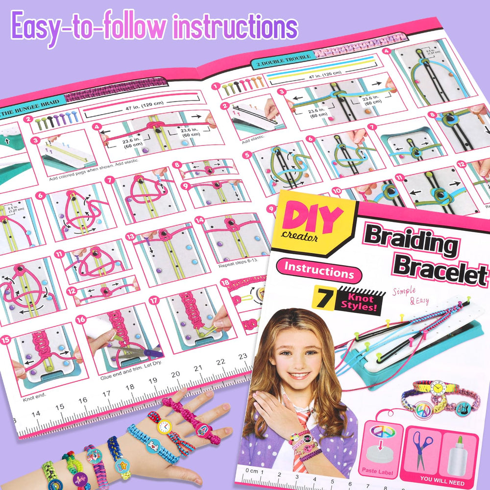 QXHOL kid design creativity with vibrant bracelet patterns.