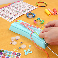 QXHOL thread spools variety enables colorful bracelet designs.