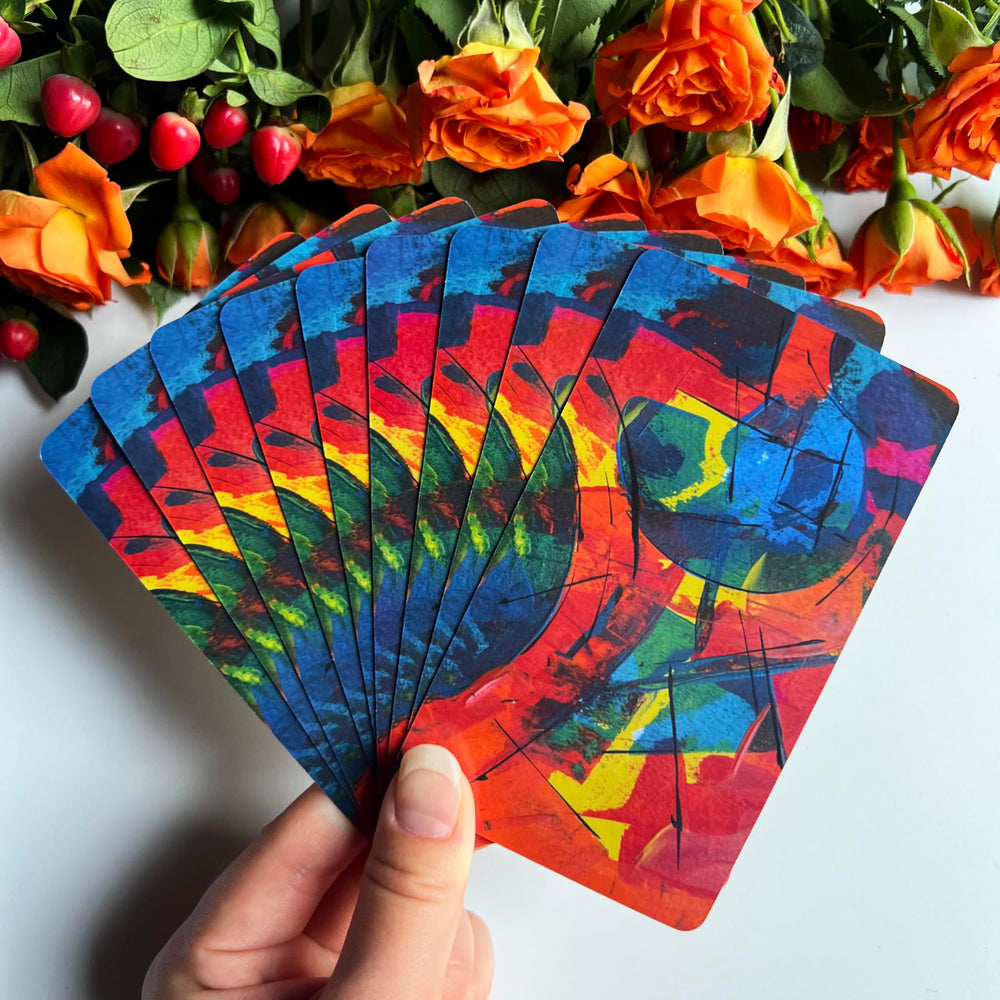 Qymagicz Graffiti Tarot Deck makes a thoughtful gift for friends and gatherings