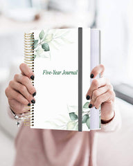 Qzyoneei five-year journal gift-ready keepsake for loved ones at any milestone.
