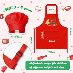 R HORSE kid chef hat front view complements the apron for complete outfit.