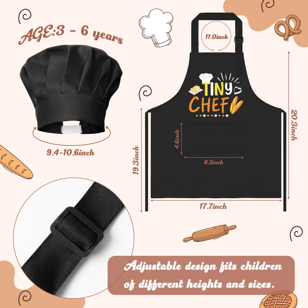 R HORSE kid apron featuring adjustable neck strap for growing children