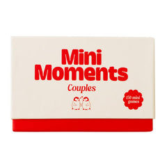 Rabble Mini Moments activity cards for couples, ideal for quick at-home date ideas