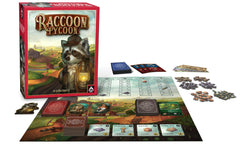Raccoon Tycoon gameboard showcases strategic play for family nights.