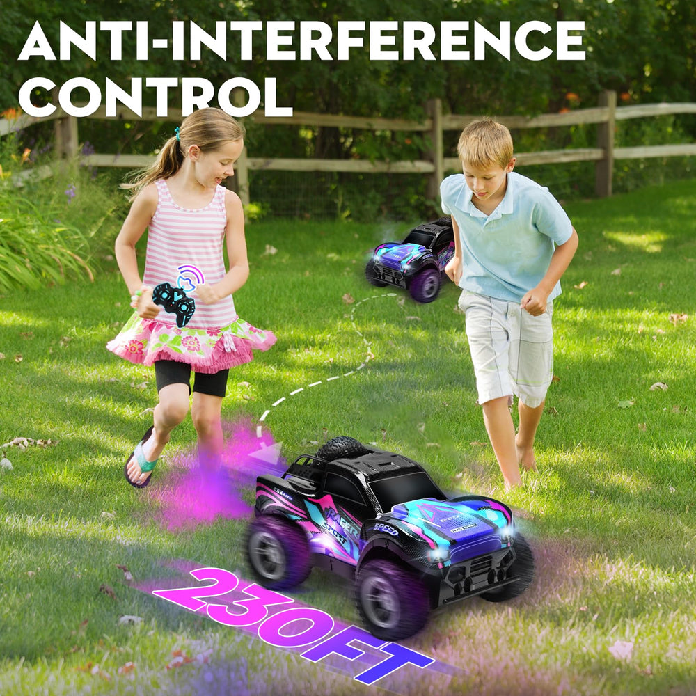 RacingFun RC car 1:16 4WD off-road performance on varied terrain
