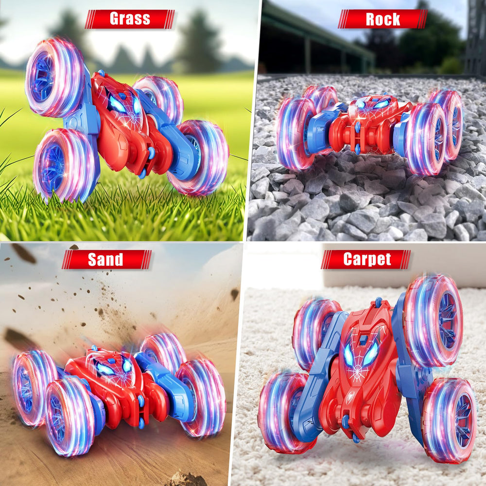 RacingFun Spider RC Car 2.4GHz remote enables fast, responsive control